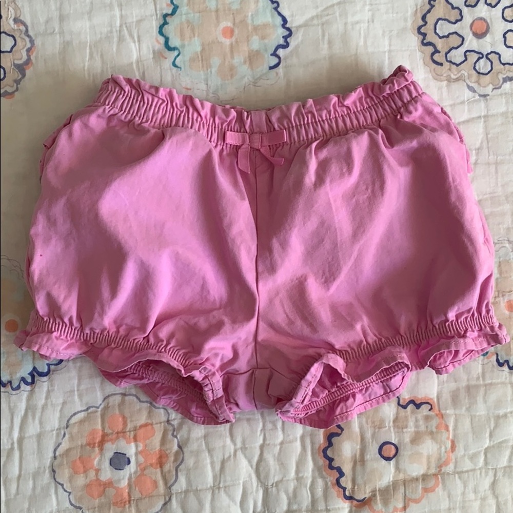Gymboree ruffle bloomer shorts (6-12months)